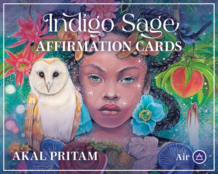 Indigo Sage (40 Full-Color Affirmation Cards)