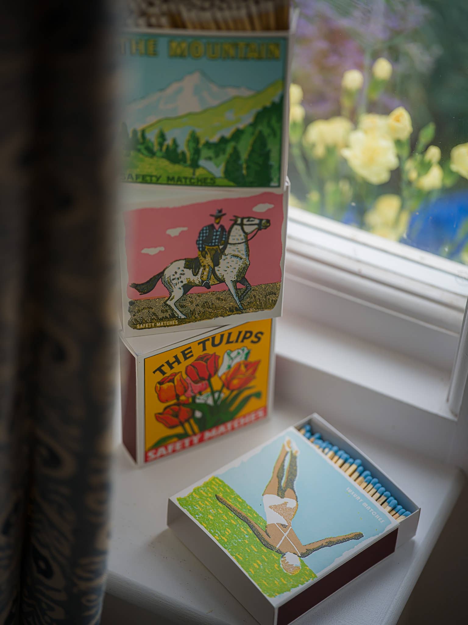 Pink Cowboy Luxury Matches