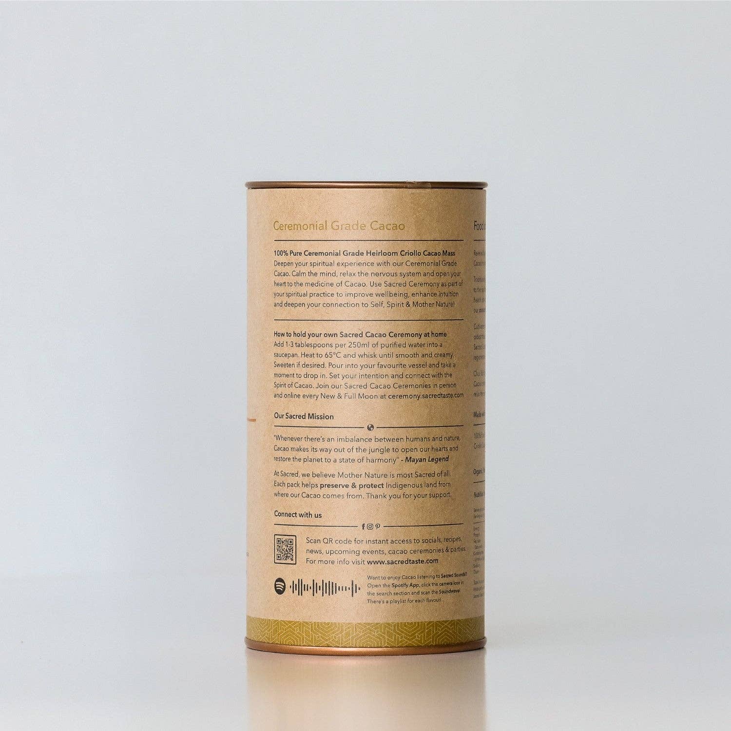 Sacred Taste Ceremony - Ceremonial Cacao 250g