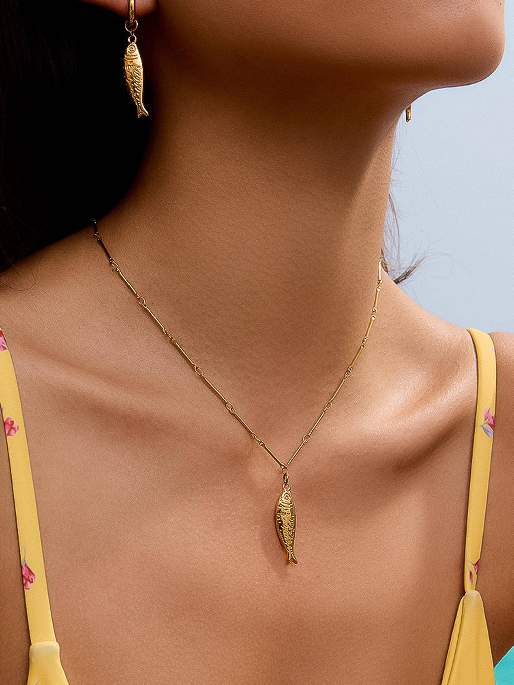 Coralie Fish Necklace