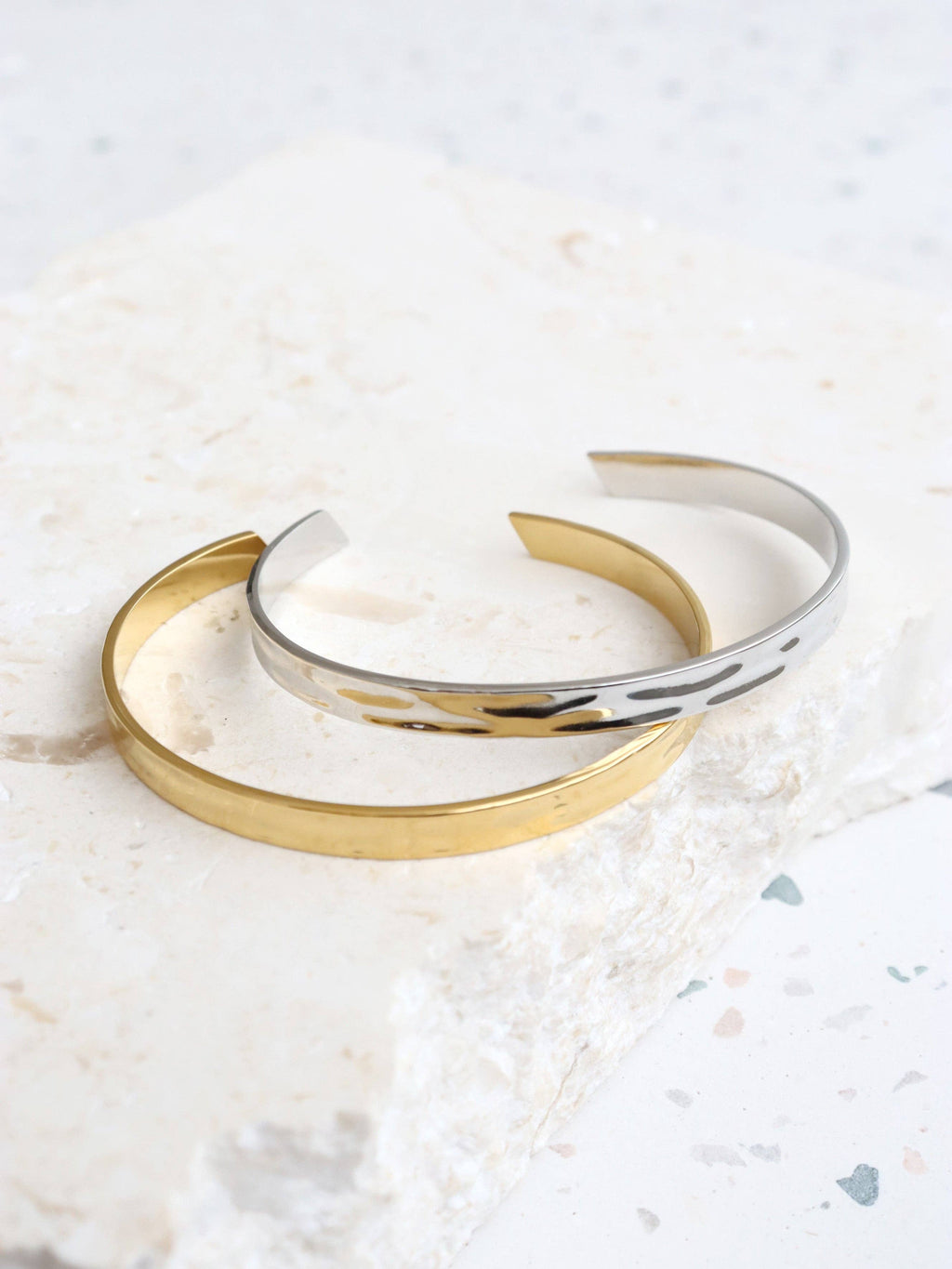 Toro Skinny Open Cuff 18K Gold Plated Bangle