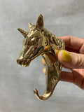 Bronze Unicorn Wall Hook