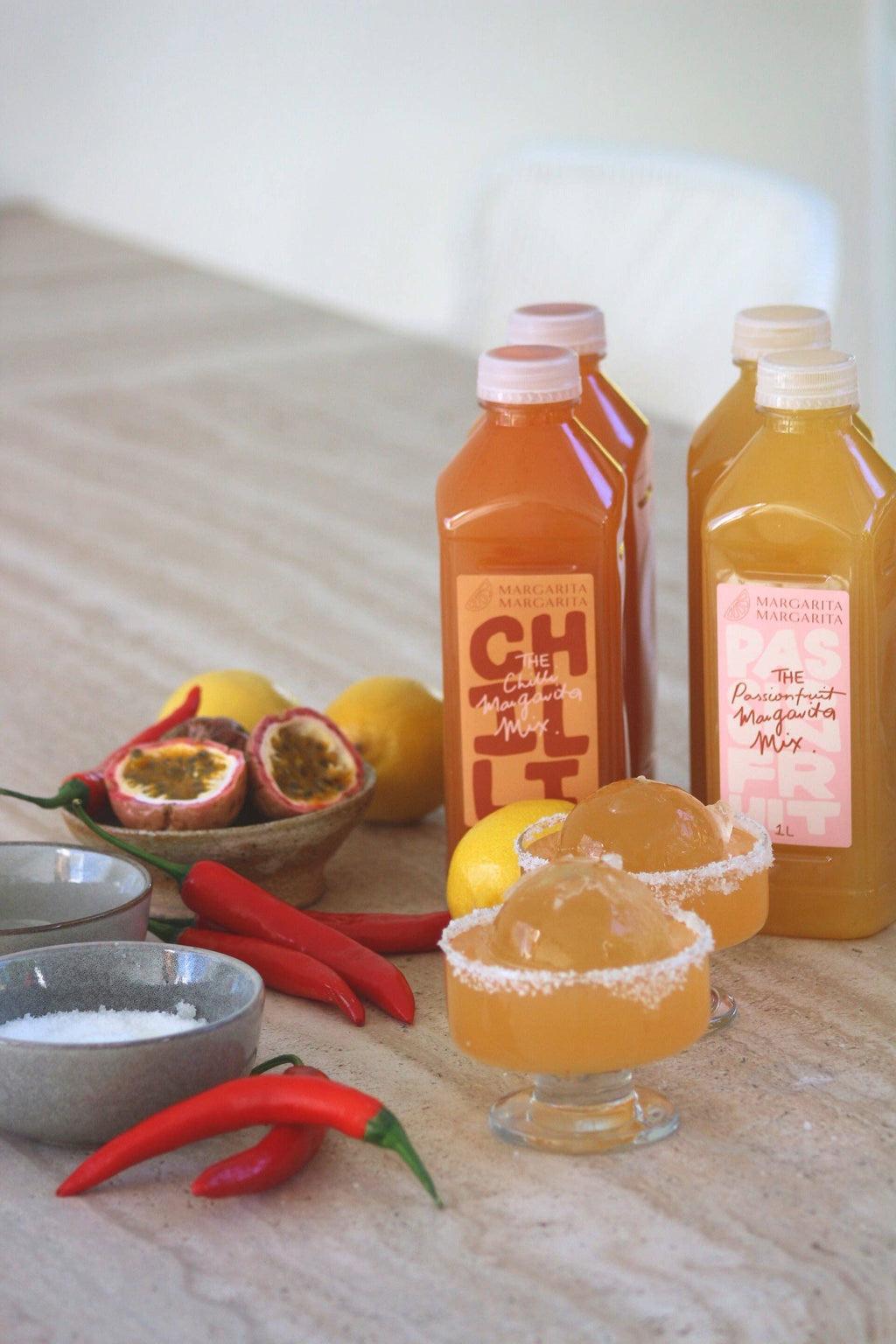 The Spicy Chilli Margarita Mix 1L - 15 Serves: 1 Litre