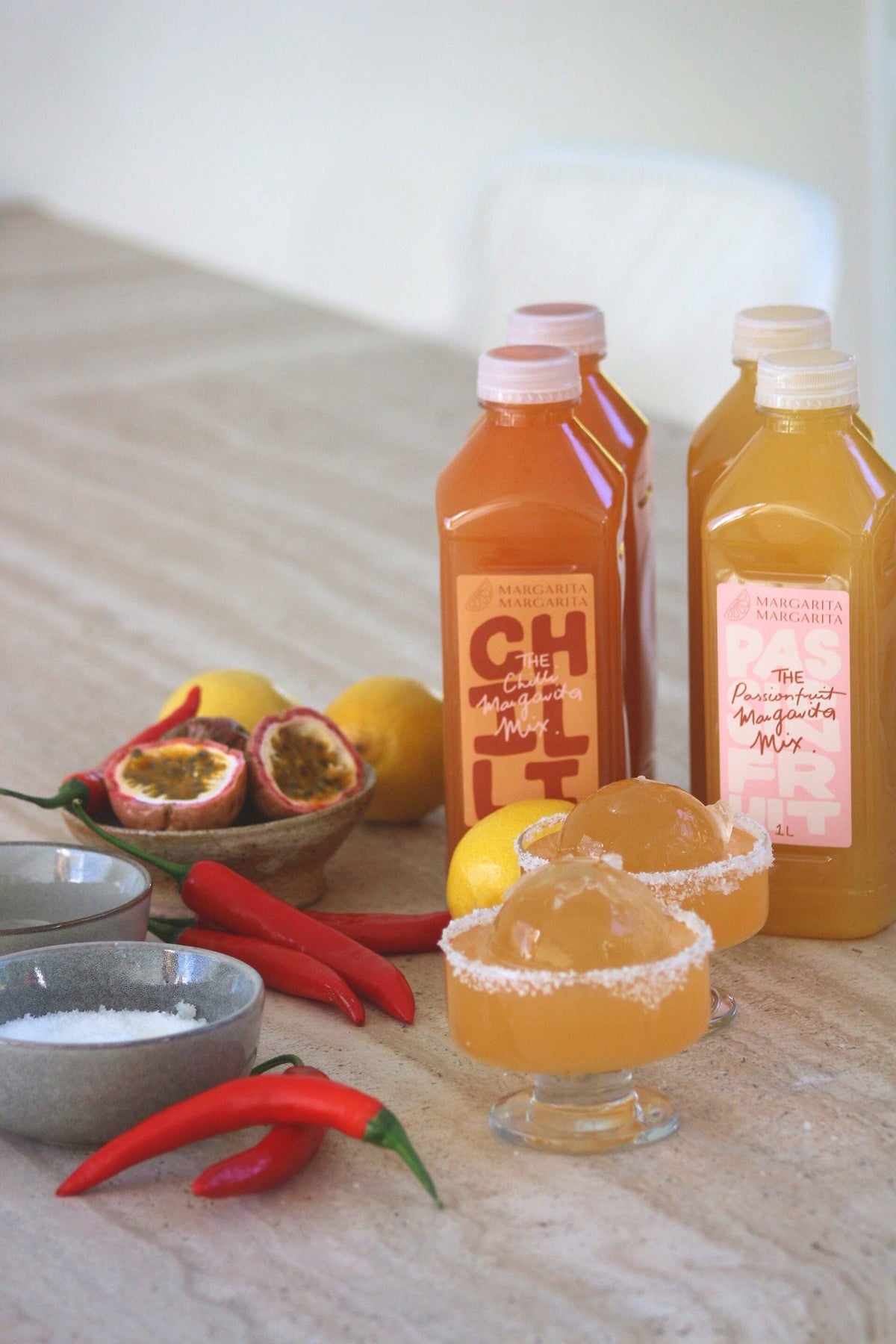 The Spicy Chilli Margarita Mix 1L - 15 Serves: 1 Litre