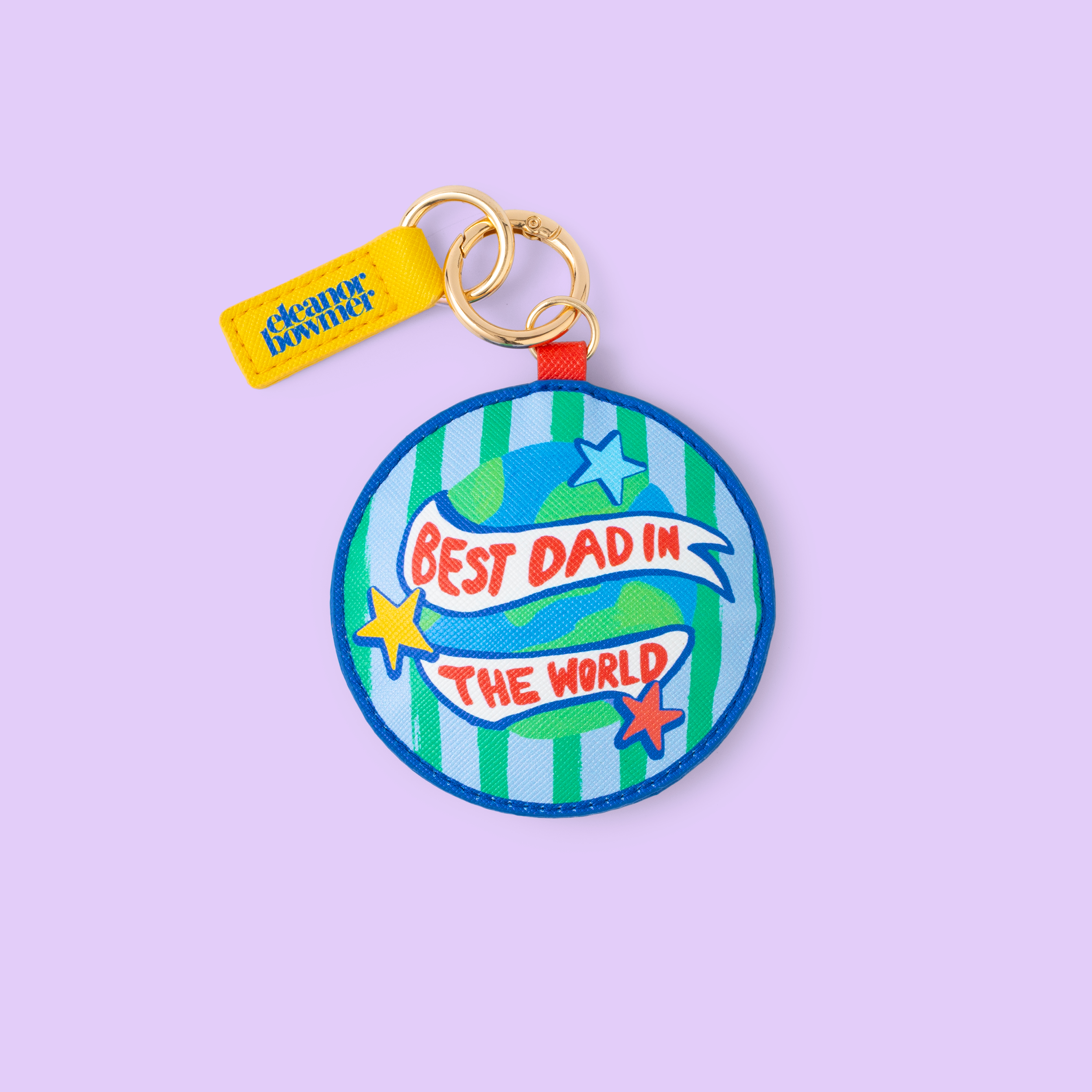 Best Dad In The World Keyring