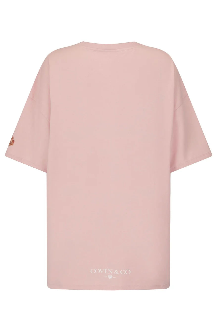 Queen of the Sea Tee - Soft Pink Mermaid