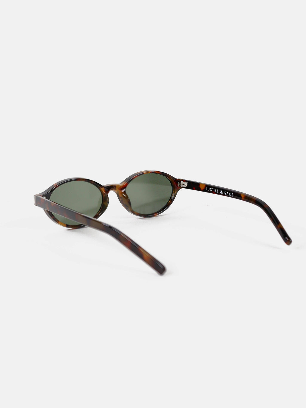 L&S Lexi Oval Sunglasses in Tortoise