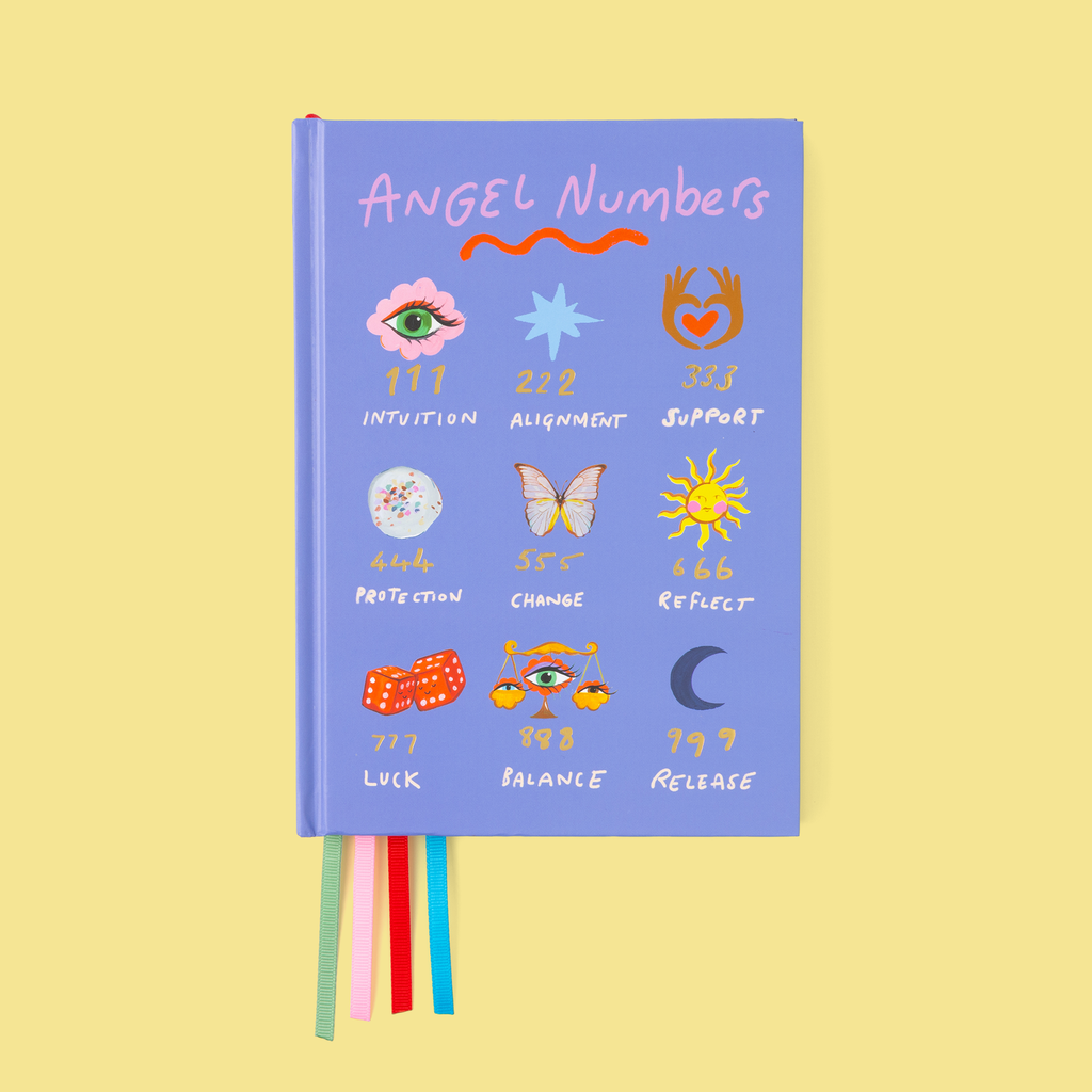 Angel Numbers A5 Casebound Notebook