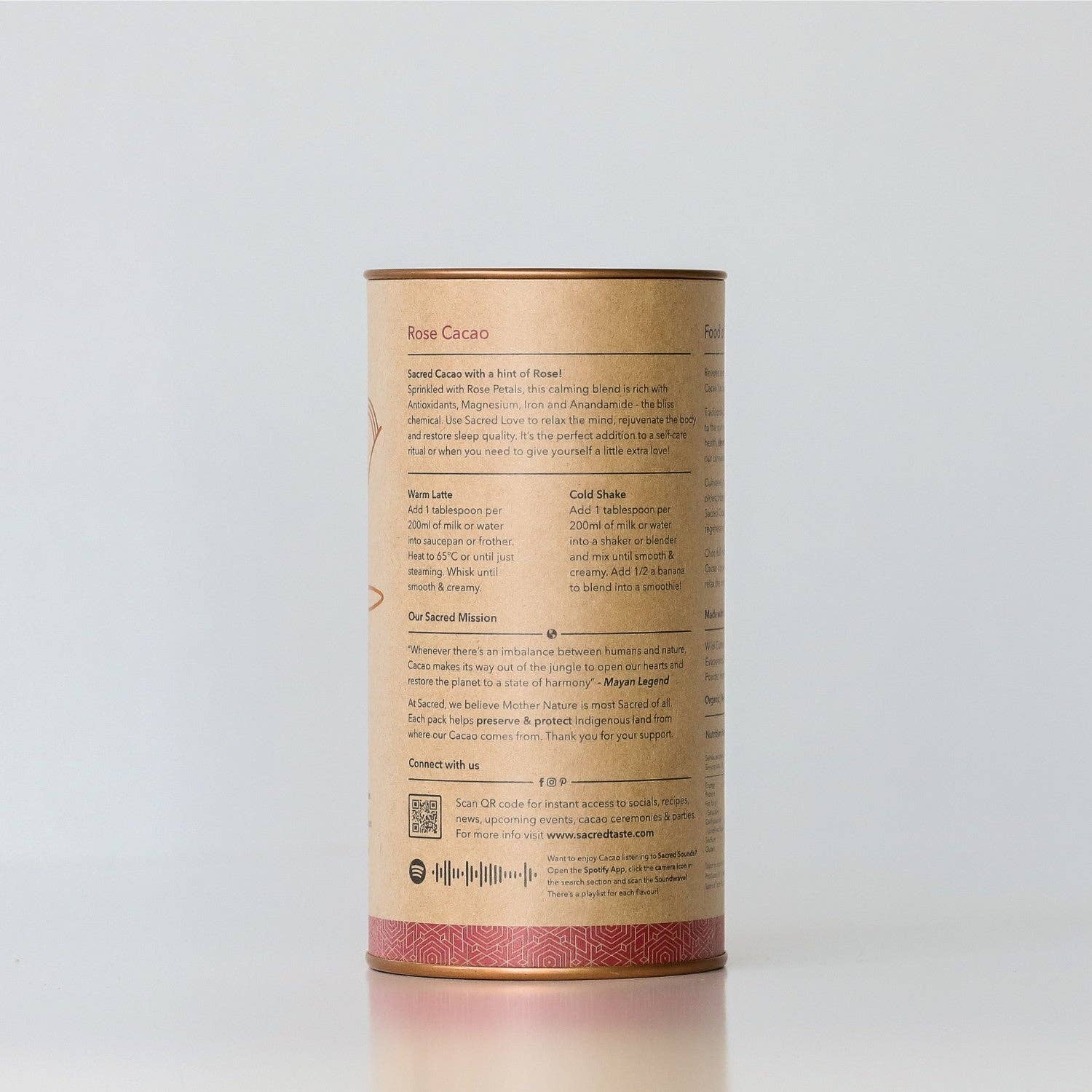 Sacred Taste Love - Rose Cacao 250g