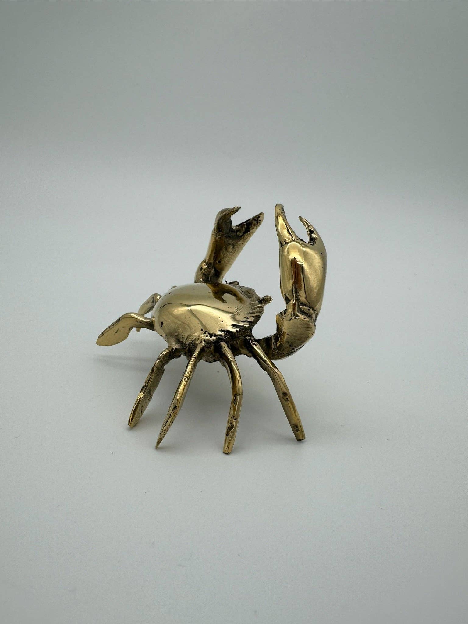 Bronze Crab Sculpture