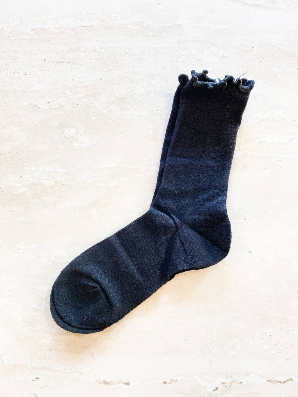 Marshmallow Frill Mesh Socks: Green