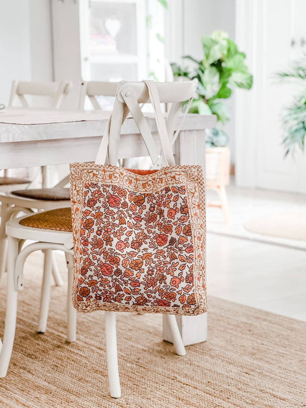Posie Beach Tote Bag