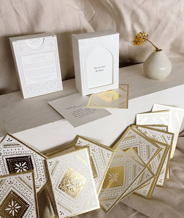Ephemera Inspiration Deck: White