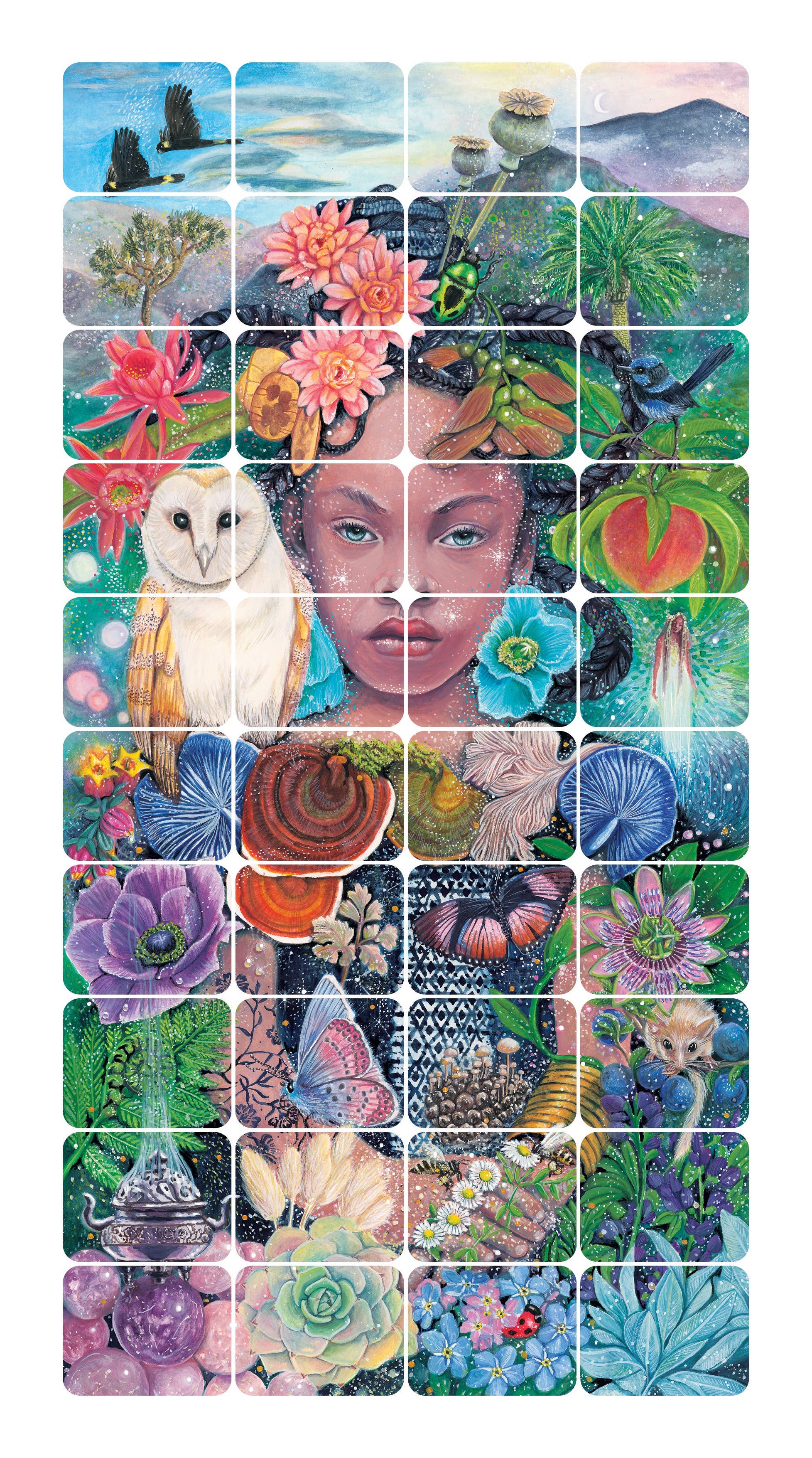 Indigo Sage (40 Full-Color Affirmation Cards)
