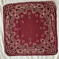 Bandana Scarf - Burgundy