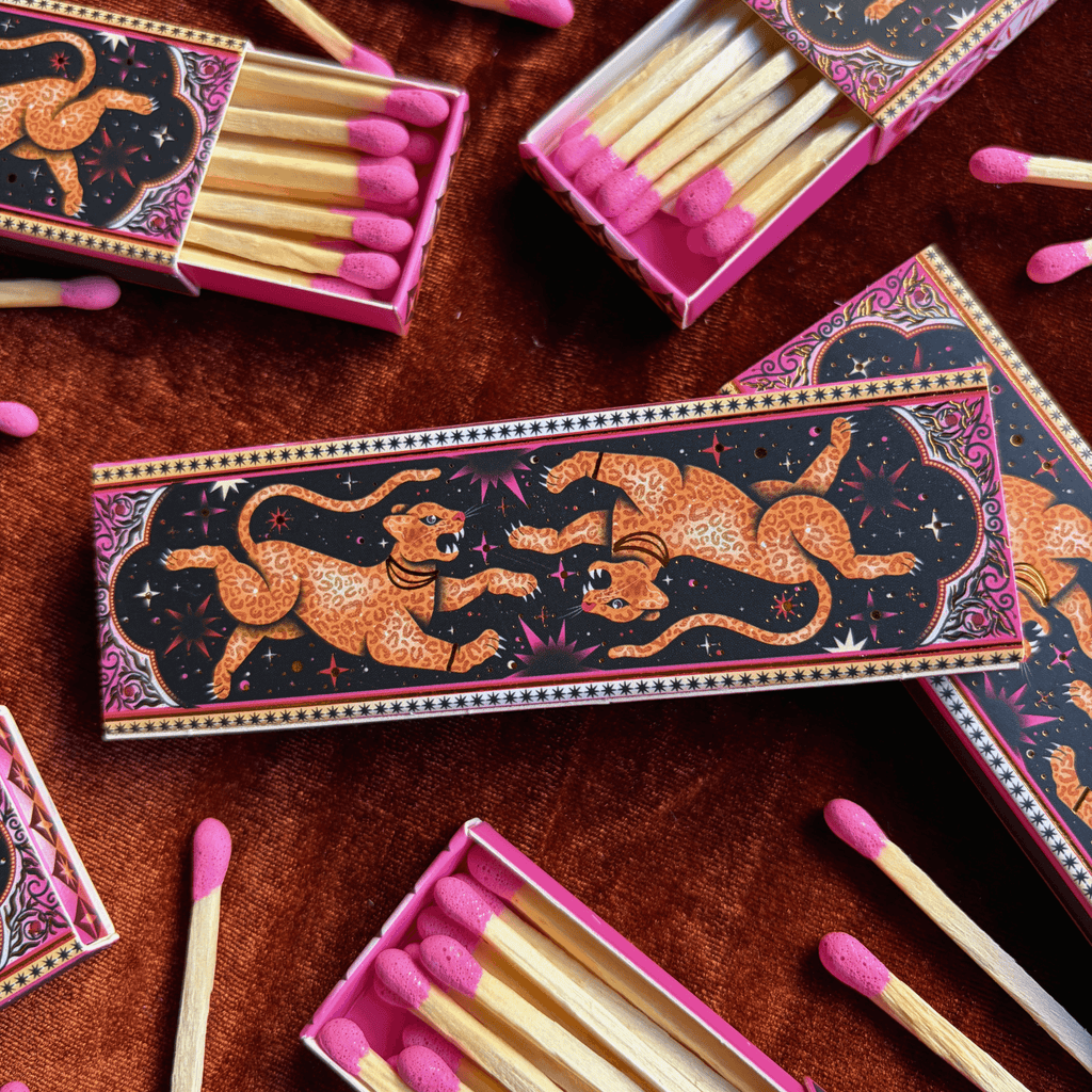 Luxury Leopard Matchbox: Default Title
