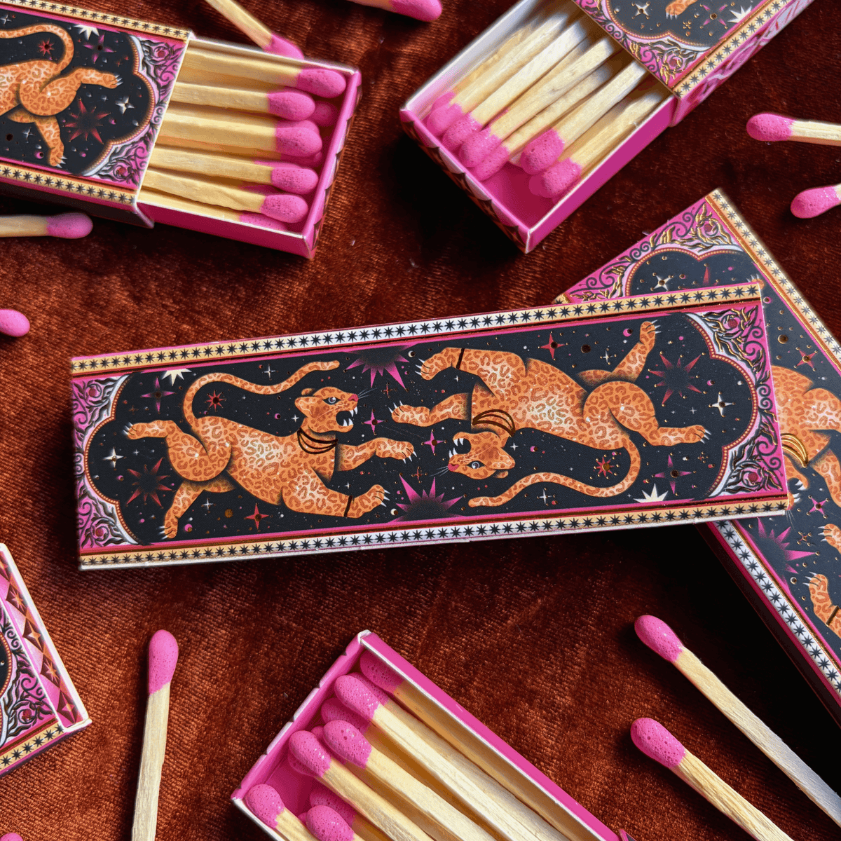 Luxury Leopard Matchbox: Default Title