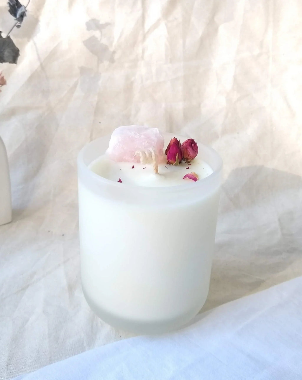 Peony Petal - Peony with Rose Quartz