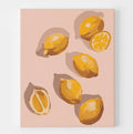 Pastel Lemons (Mini) Paint by Numbers Kit