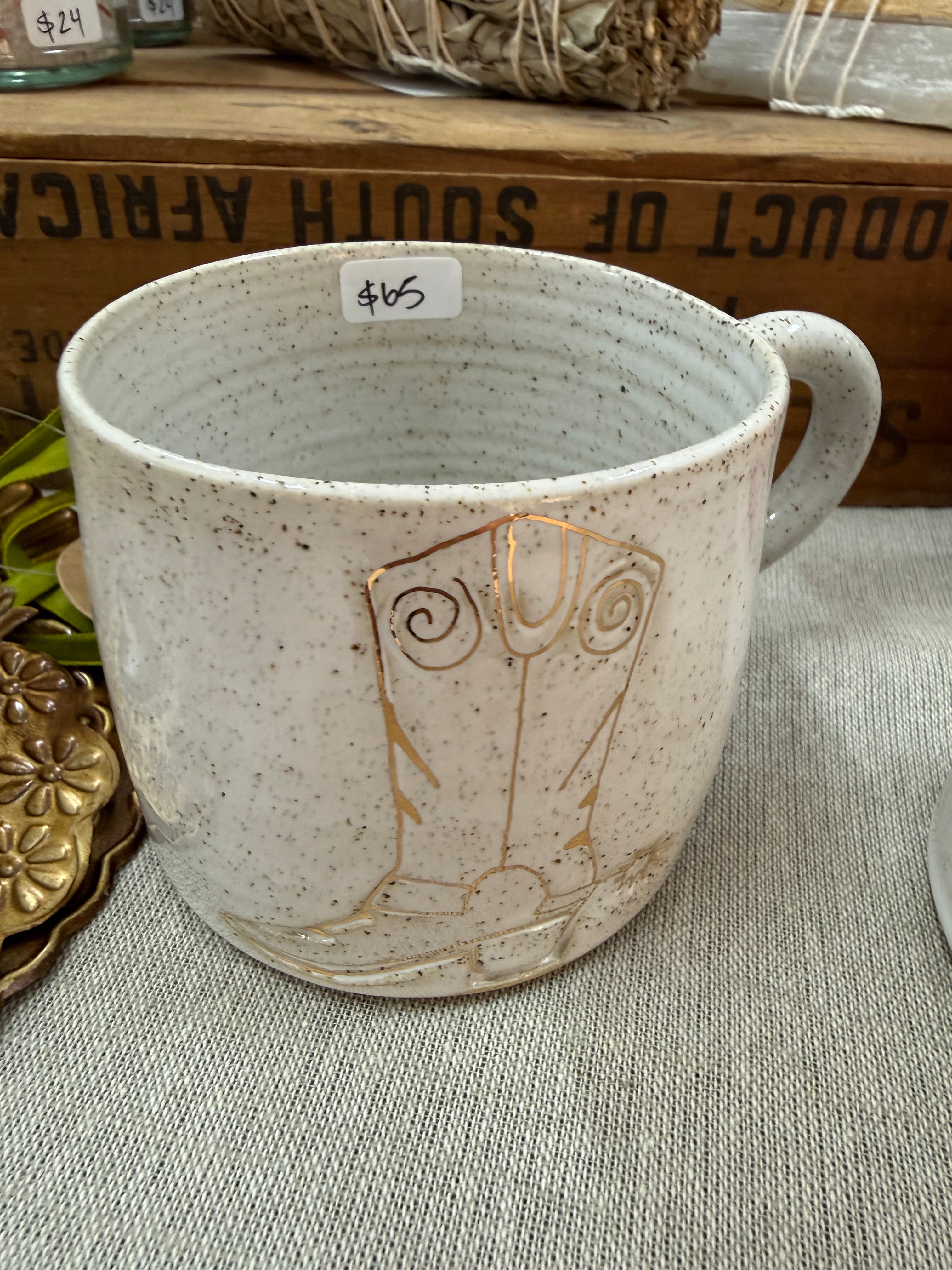 Cowboy Boot - Coffee Mug with Handle