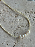 Bare Tide Necklace - Butter Yellow