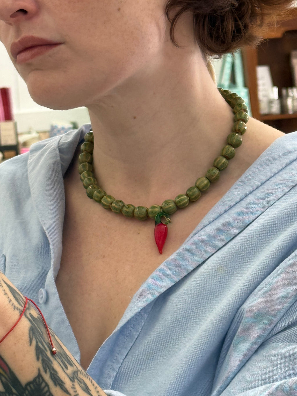 Chilli Vine Necklace
