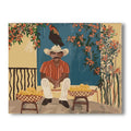 Man and a Chicken Paint by Numbers Kit