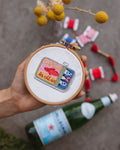 Sardines Tin Embroidery Kit