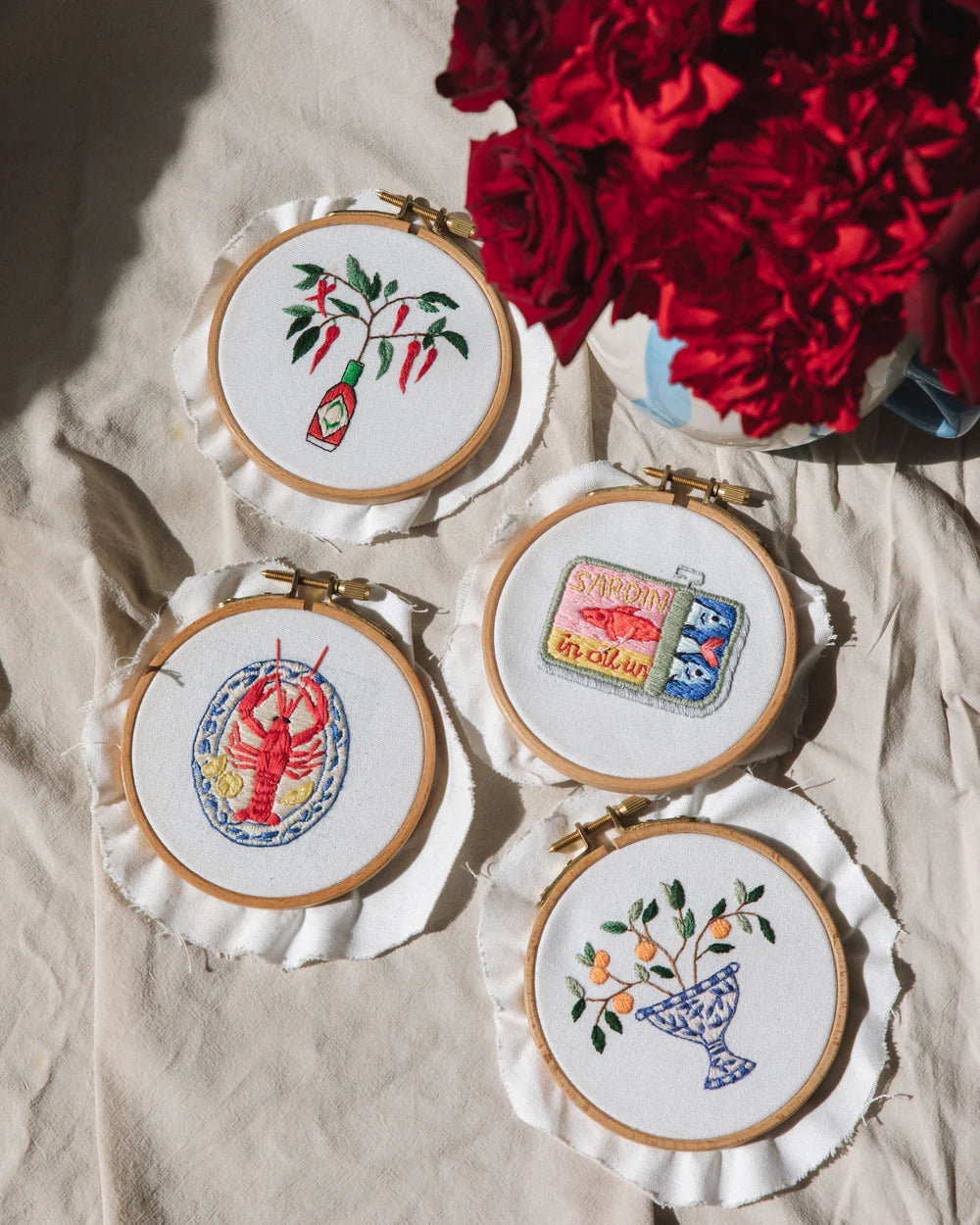 Italian Vase Embroidery Kit