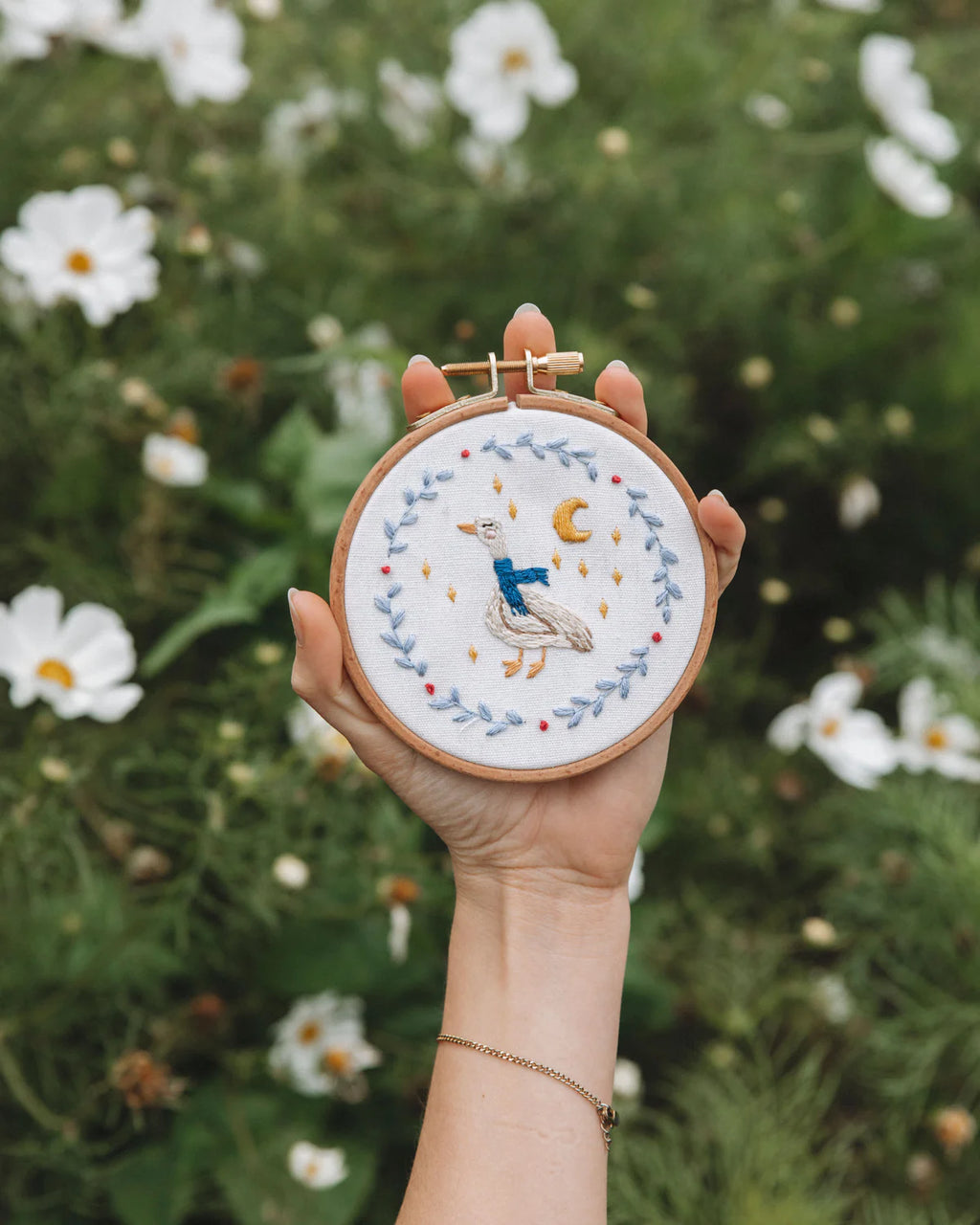 Cozy Goose Embroidery Kit