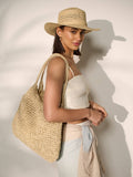 Solana Summer Beach Bag - Beige