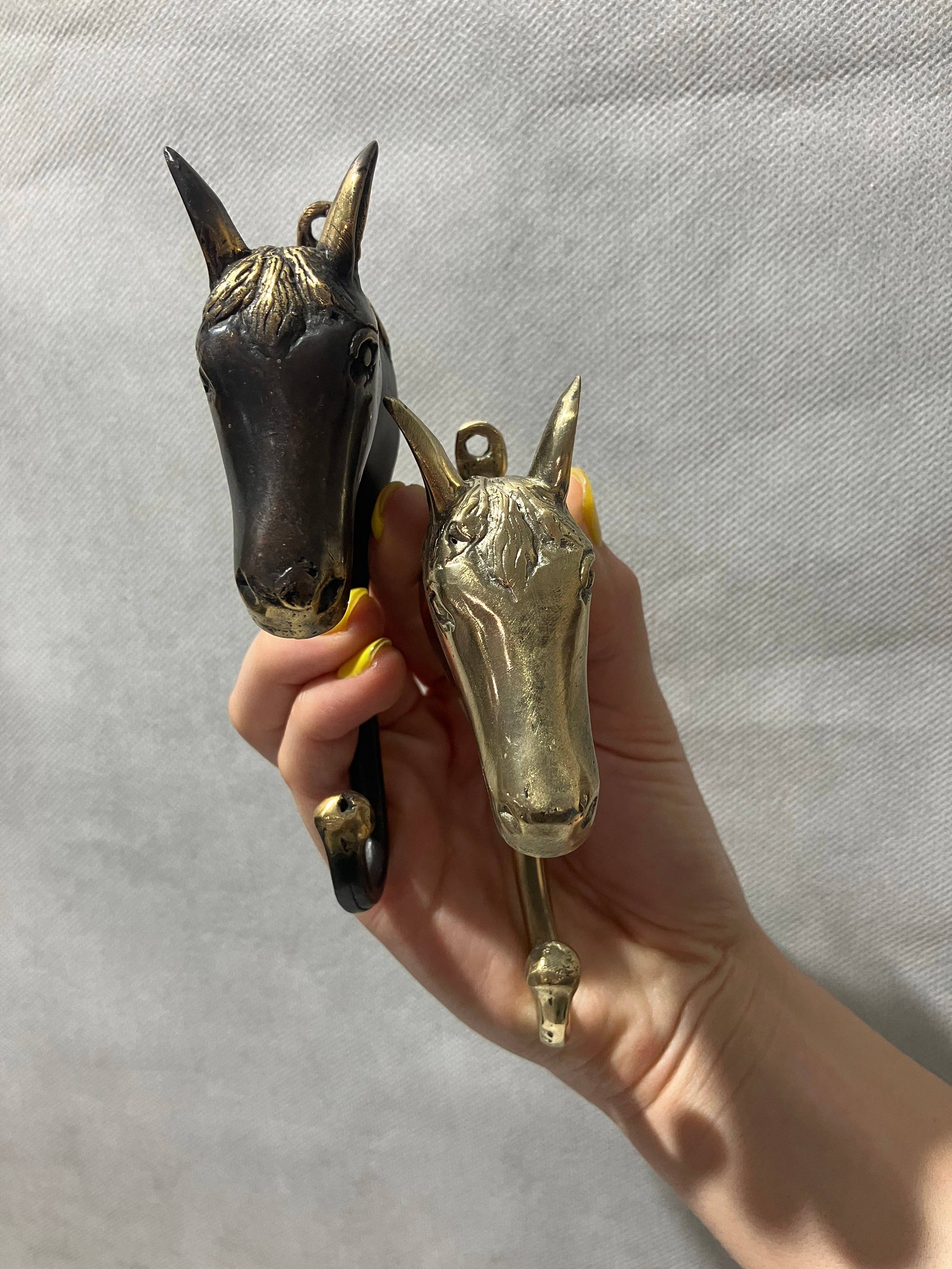 Gold Horse Wall Hook