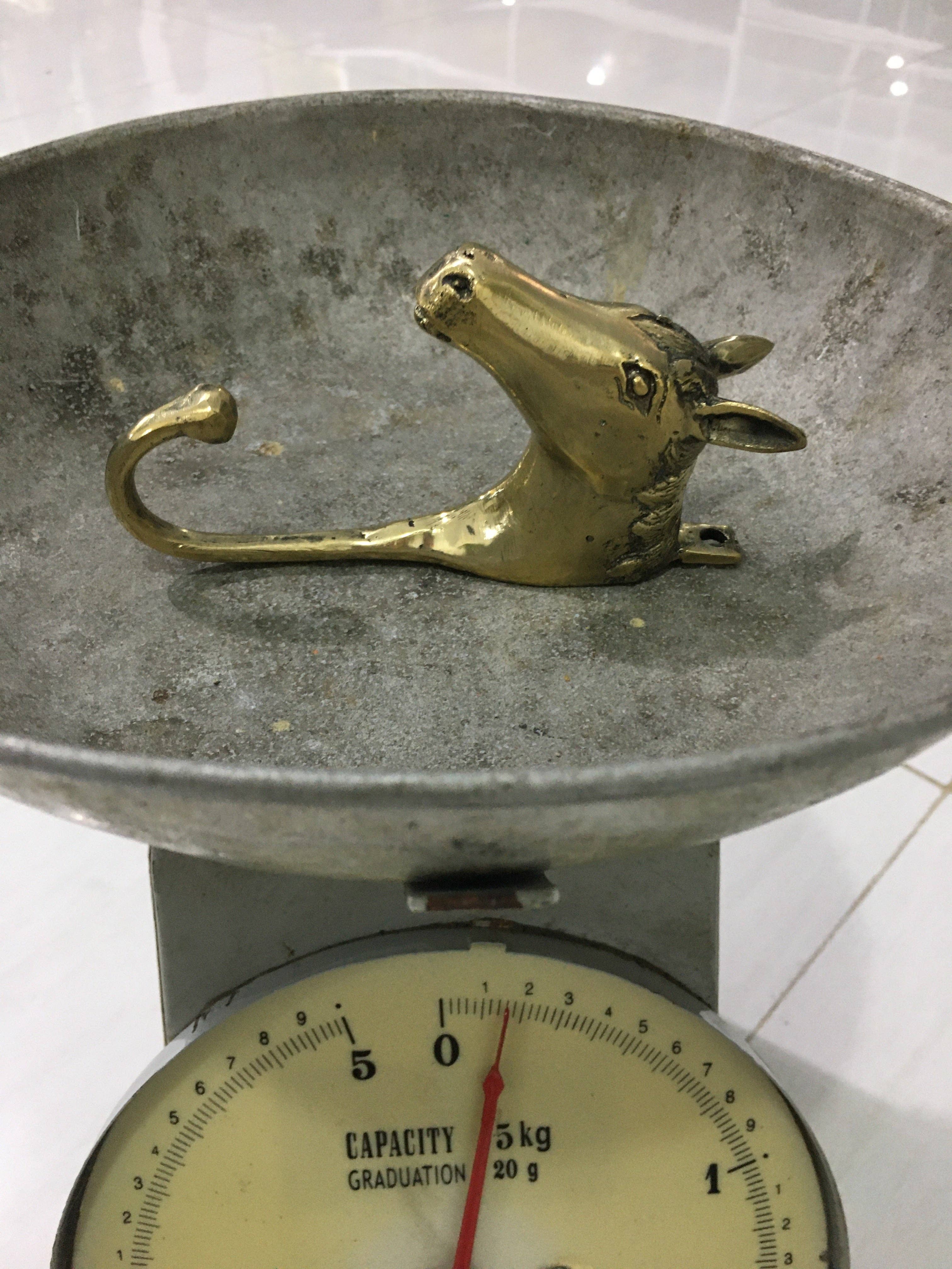 Gold Horse Wall Hook