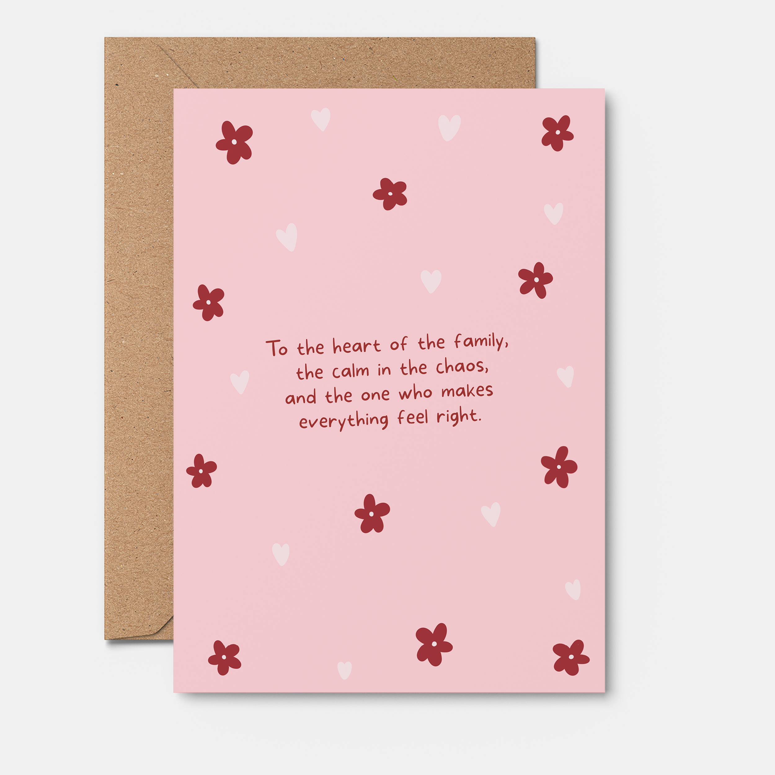 Mother's Day Card | Heart of the Family