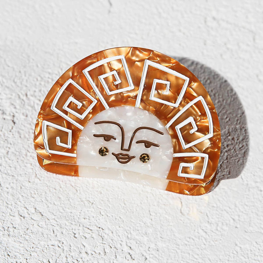 Gold Grecian Sun Claw 