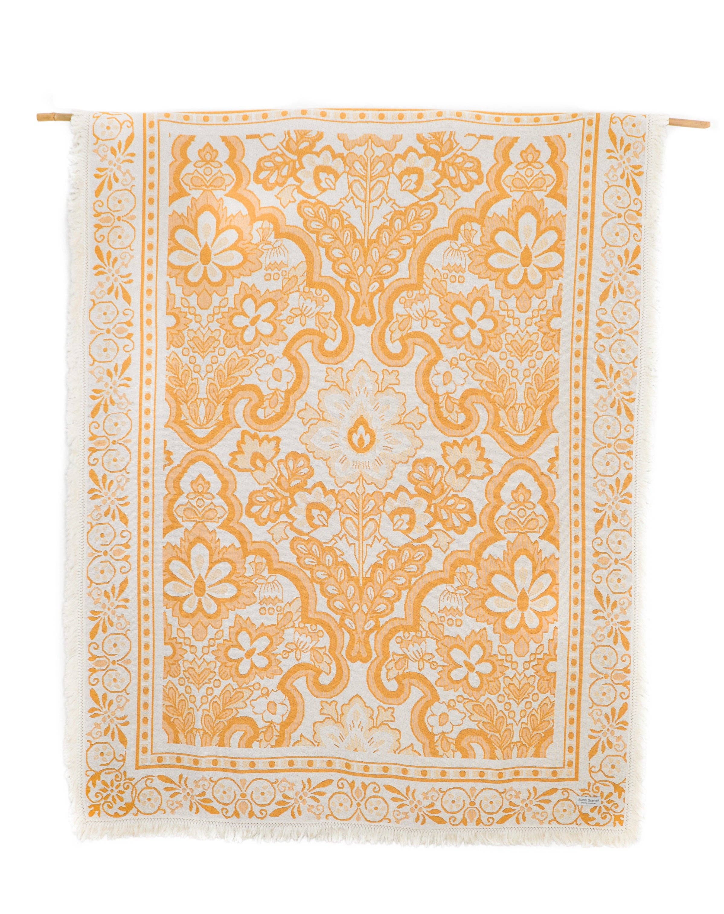 Sunset - Picnic Beach Throw Rug - XL
