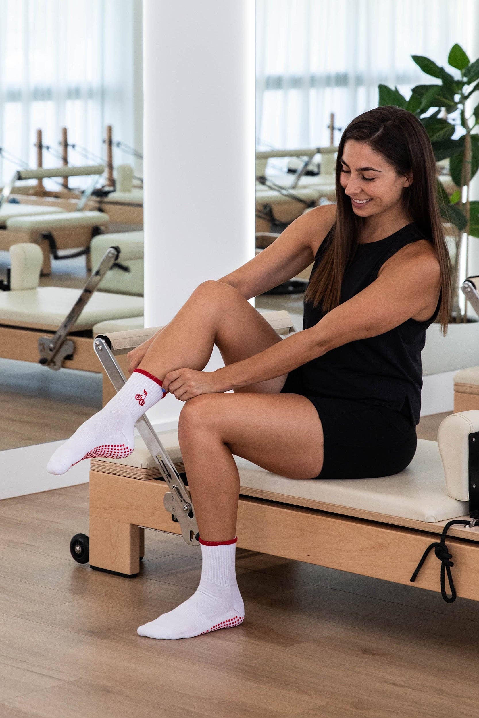 Cherry Grip Socks: Small EU 35-37
