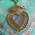 Small Mirrored Sacred Heart