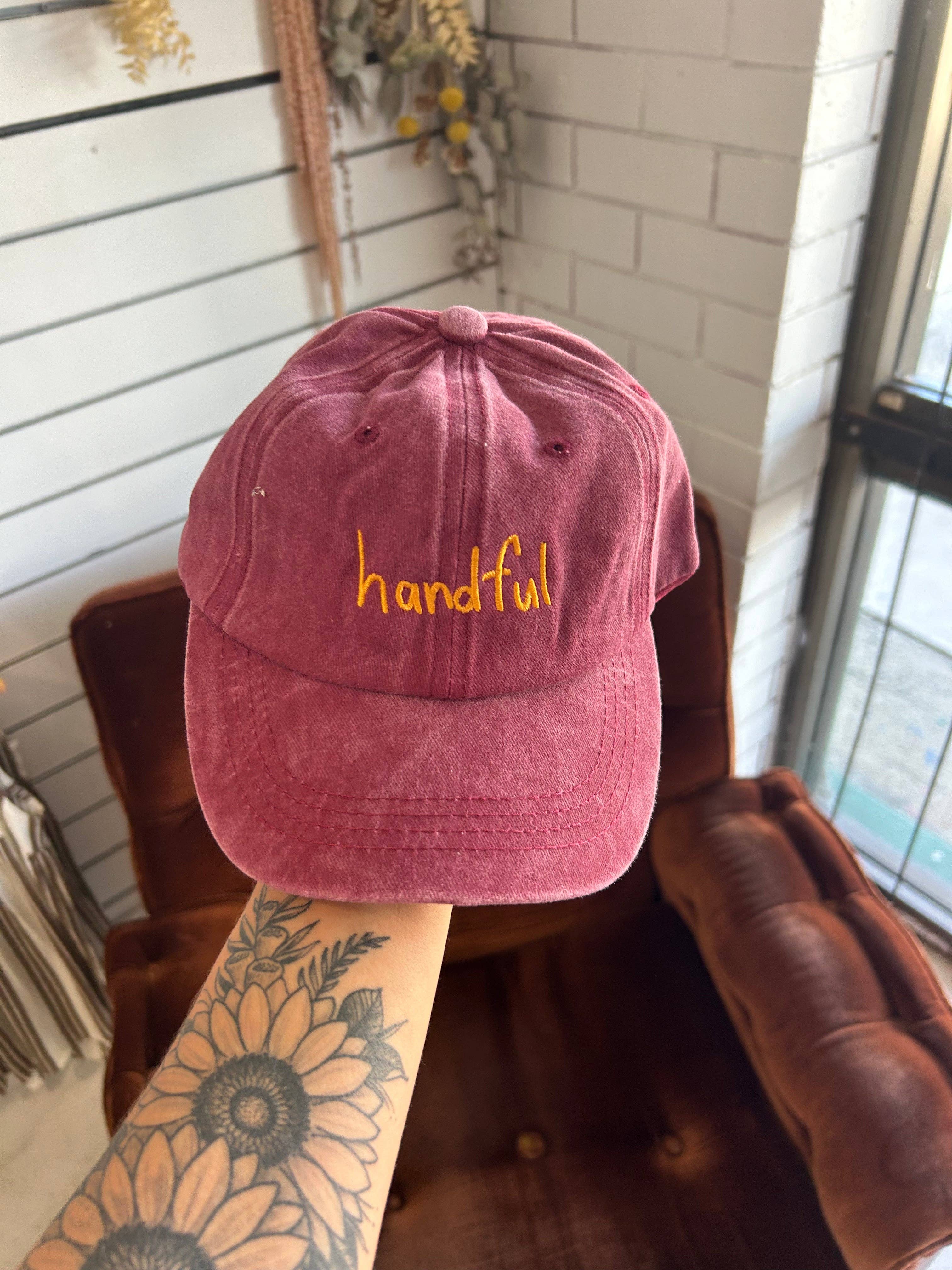Handful Kids Cap: Cherry w/ Cream