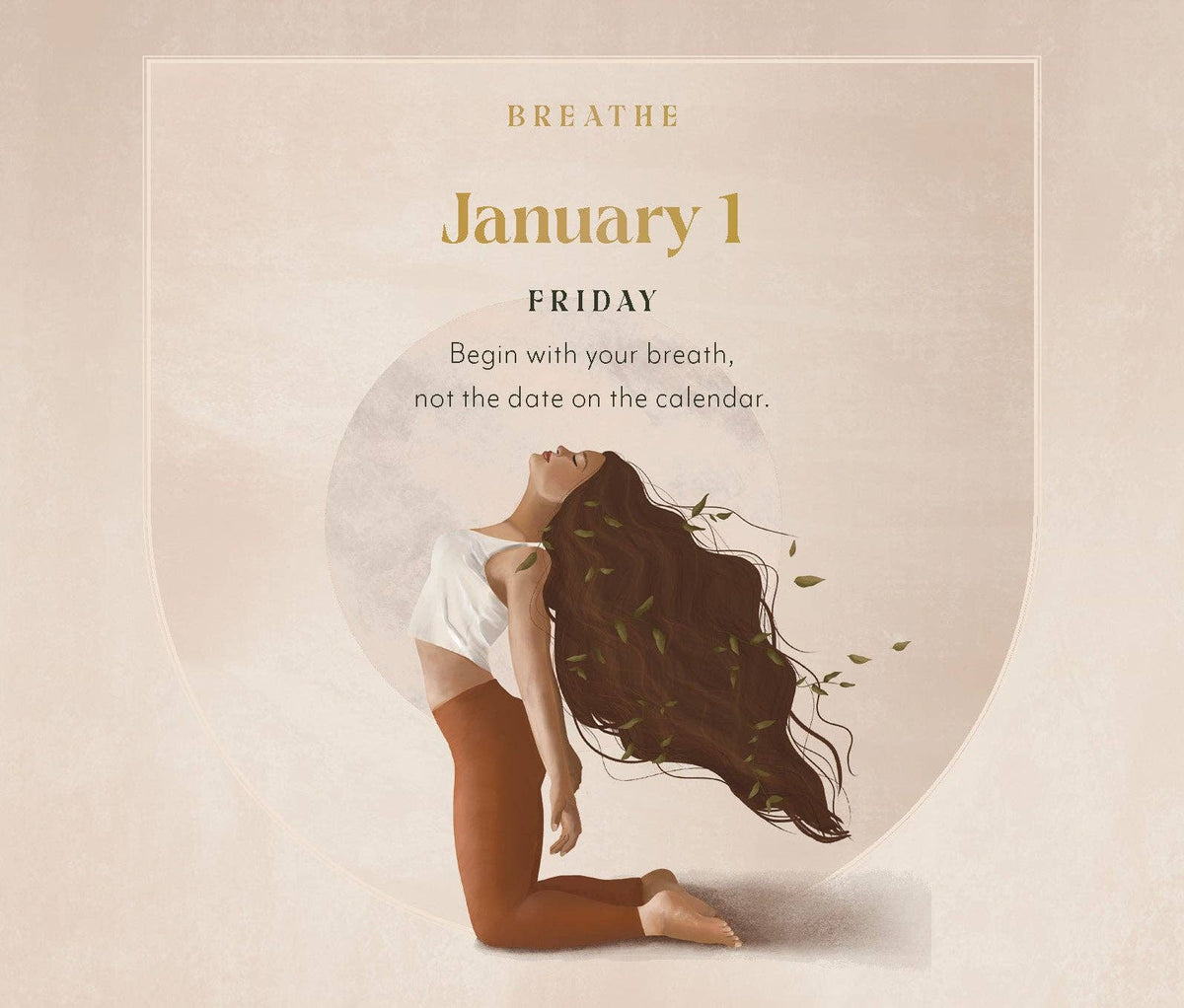 2027 Yoga Magic Day-to-Day Calendar