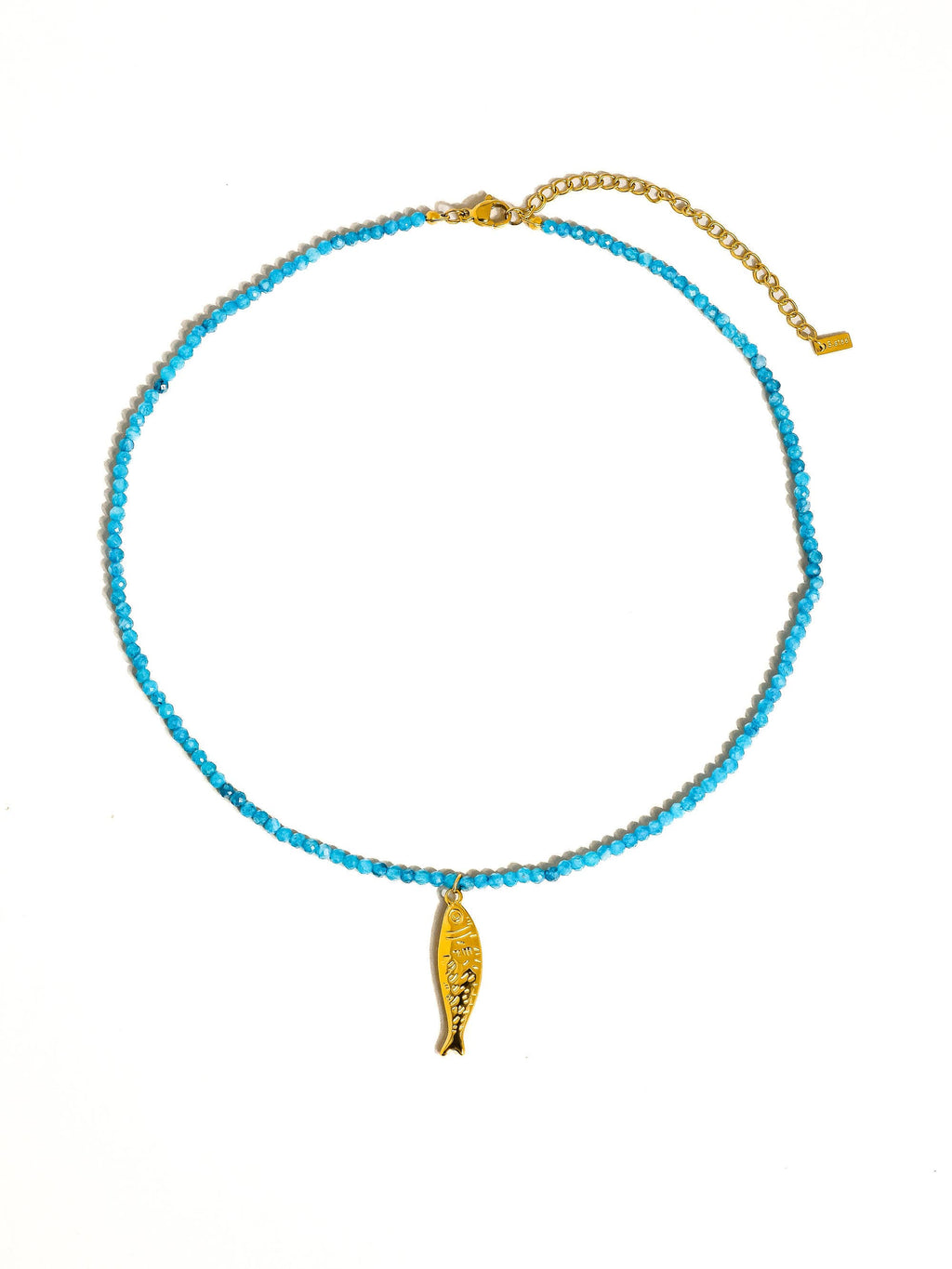Sasha Fish Beaded Necklace