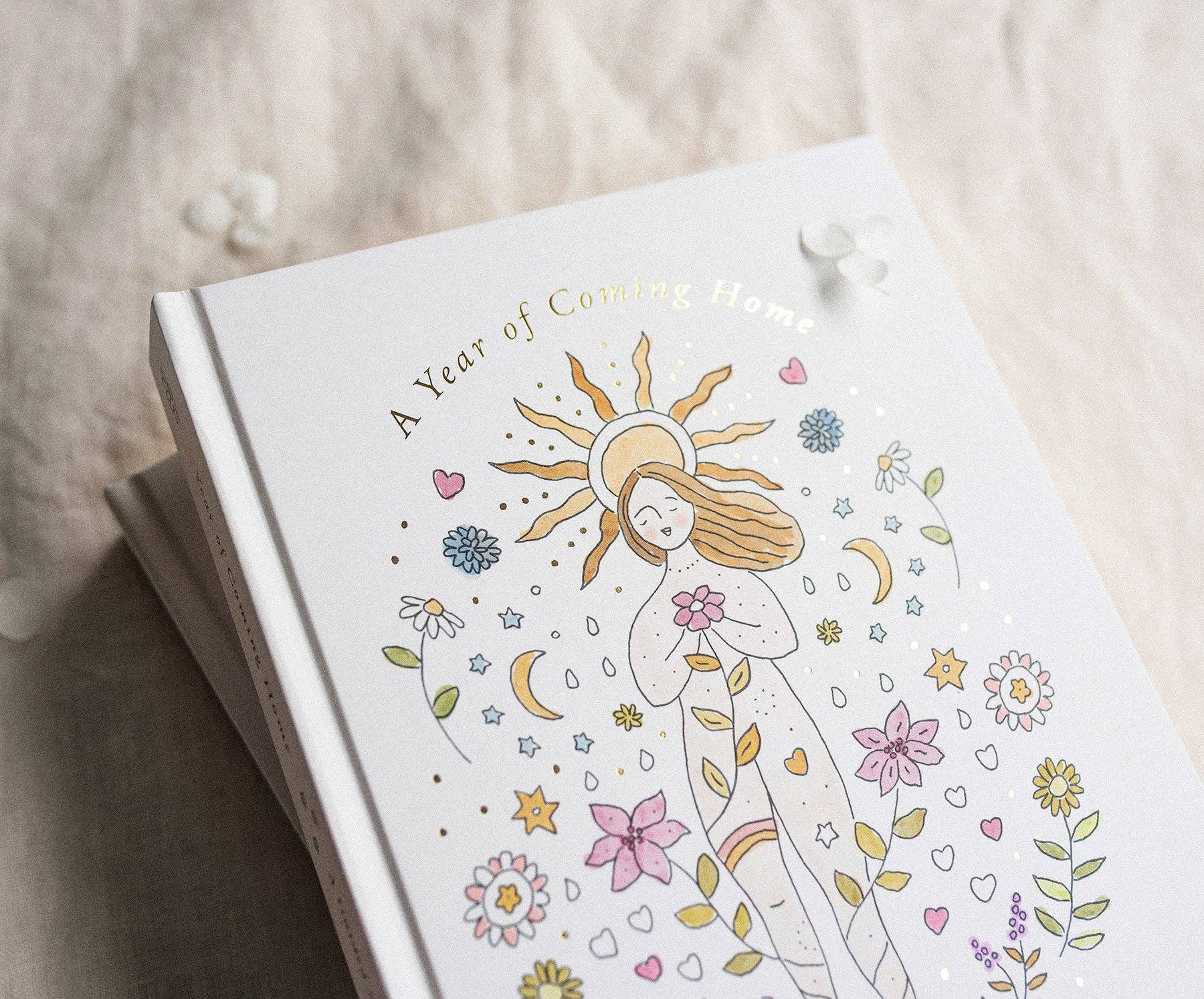 'A Year of Coming Home' Guided Self-Love Journal