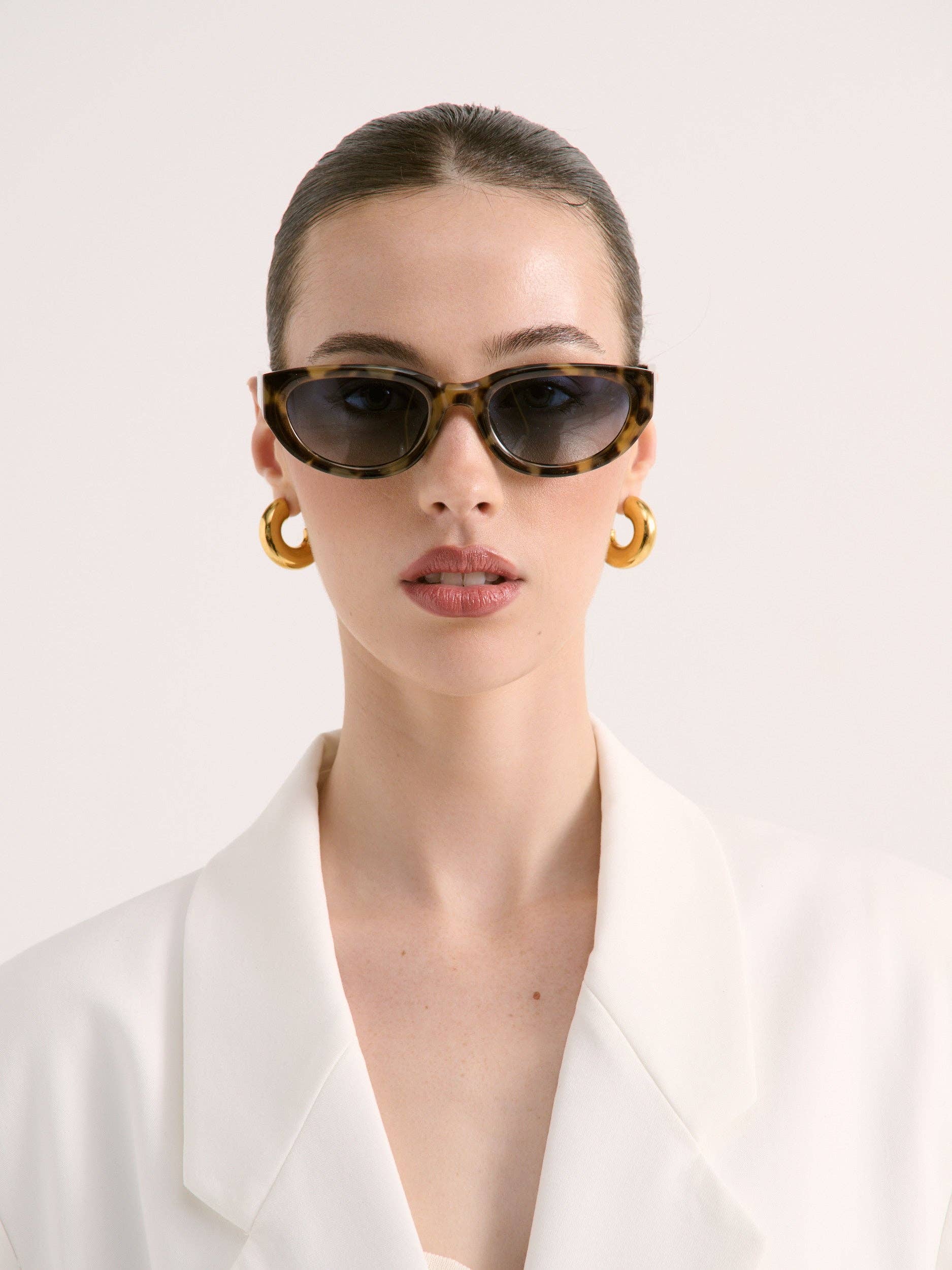 Dustin Polarised Sunglasses In Tort