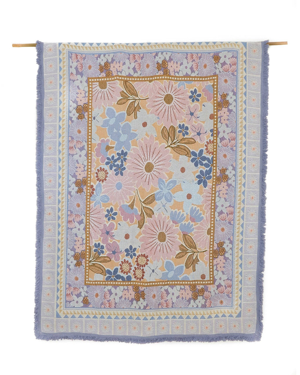 Lavender - Picnic Beach Throw Rug - XL