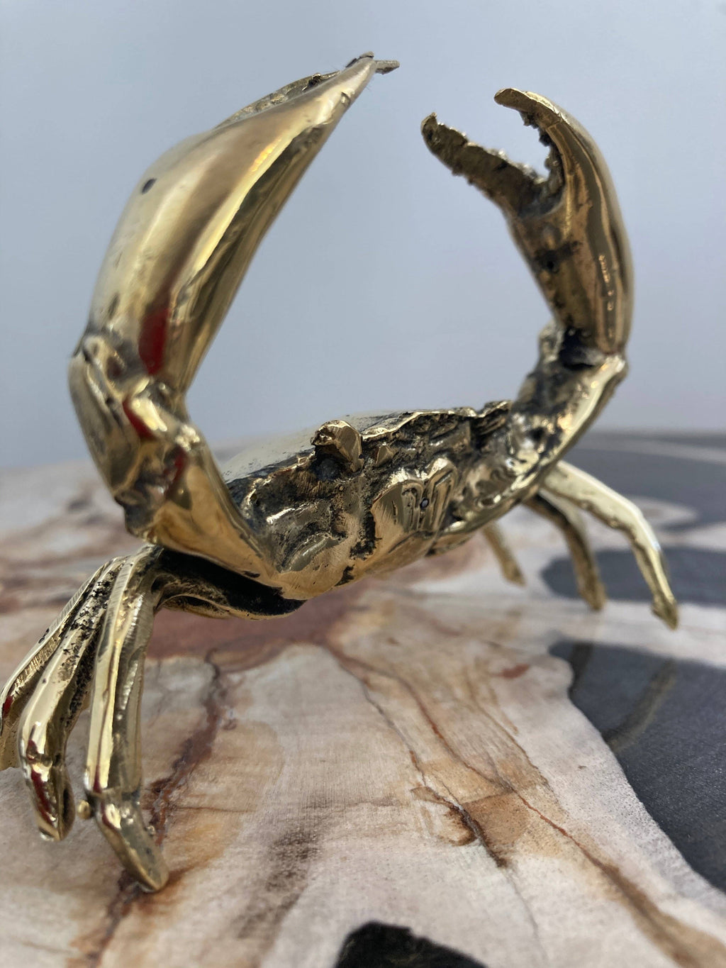 Bronze Crab Sculpture