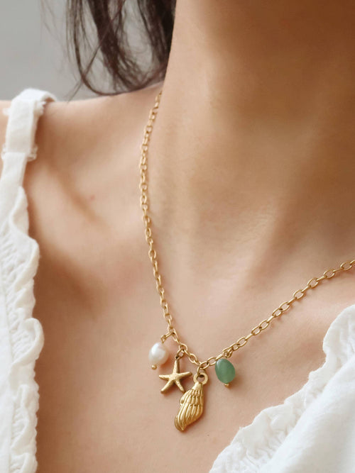 Bonbon Pearl & Shell Necklace