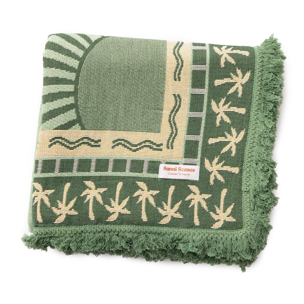 Olive Picnic Rug