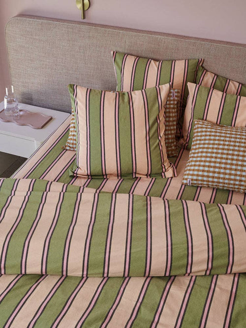 Carnival Stripe Euro Pillowcase Set