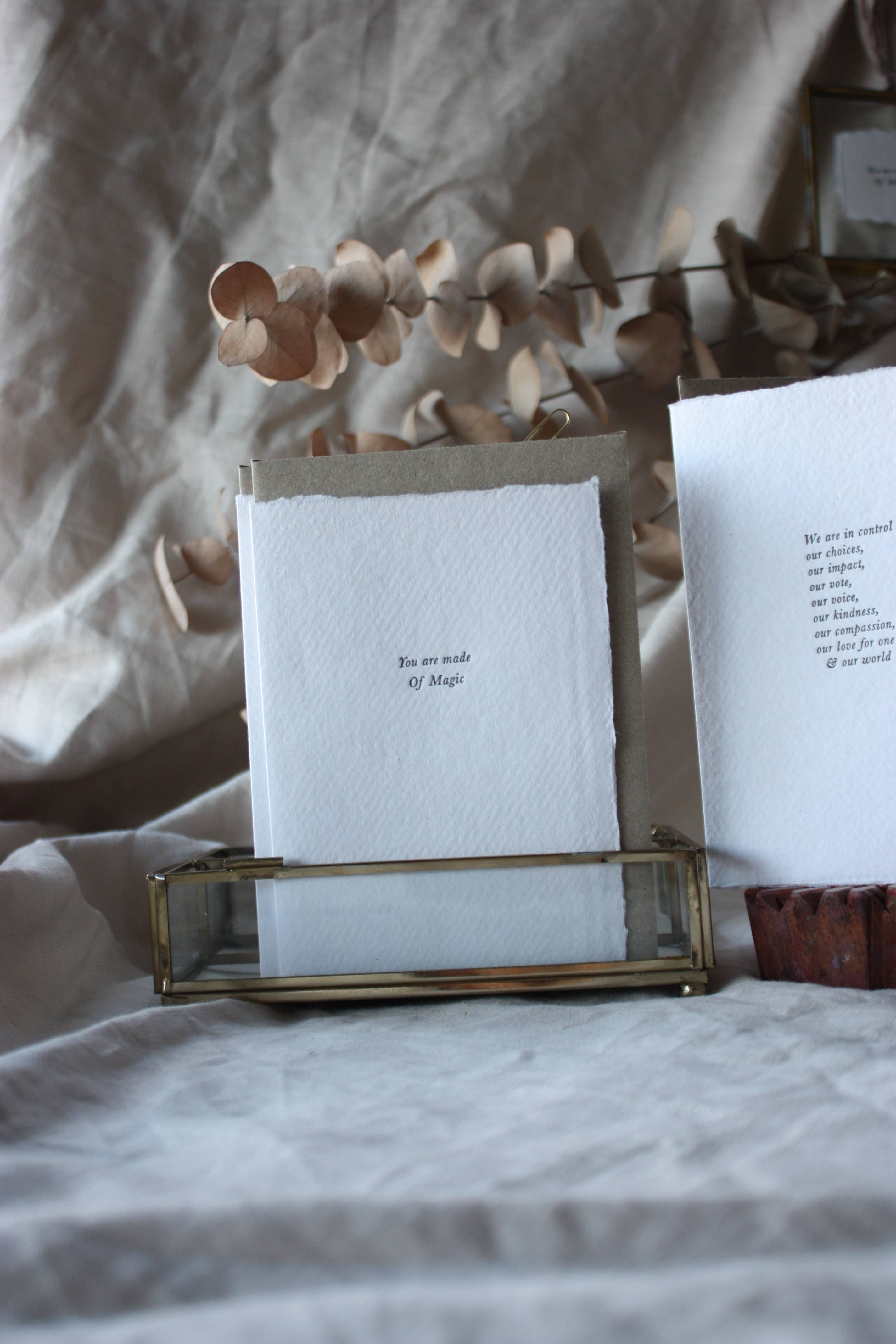 You Are Made Of Magic - Greeting Card
