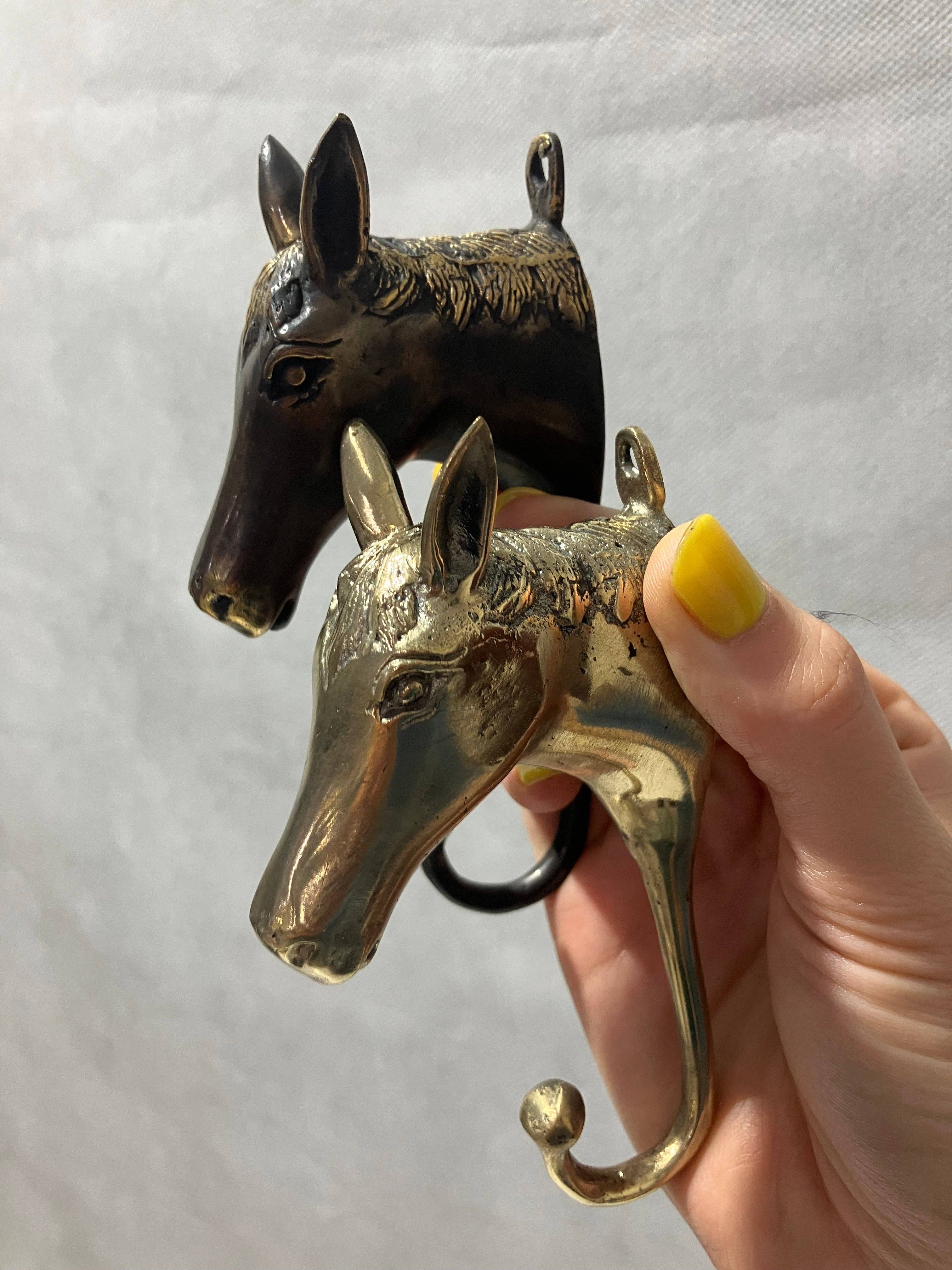 Gold Horse Wall Hook